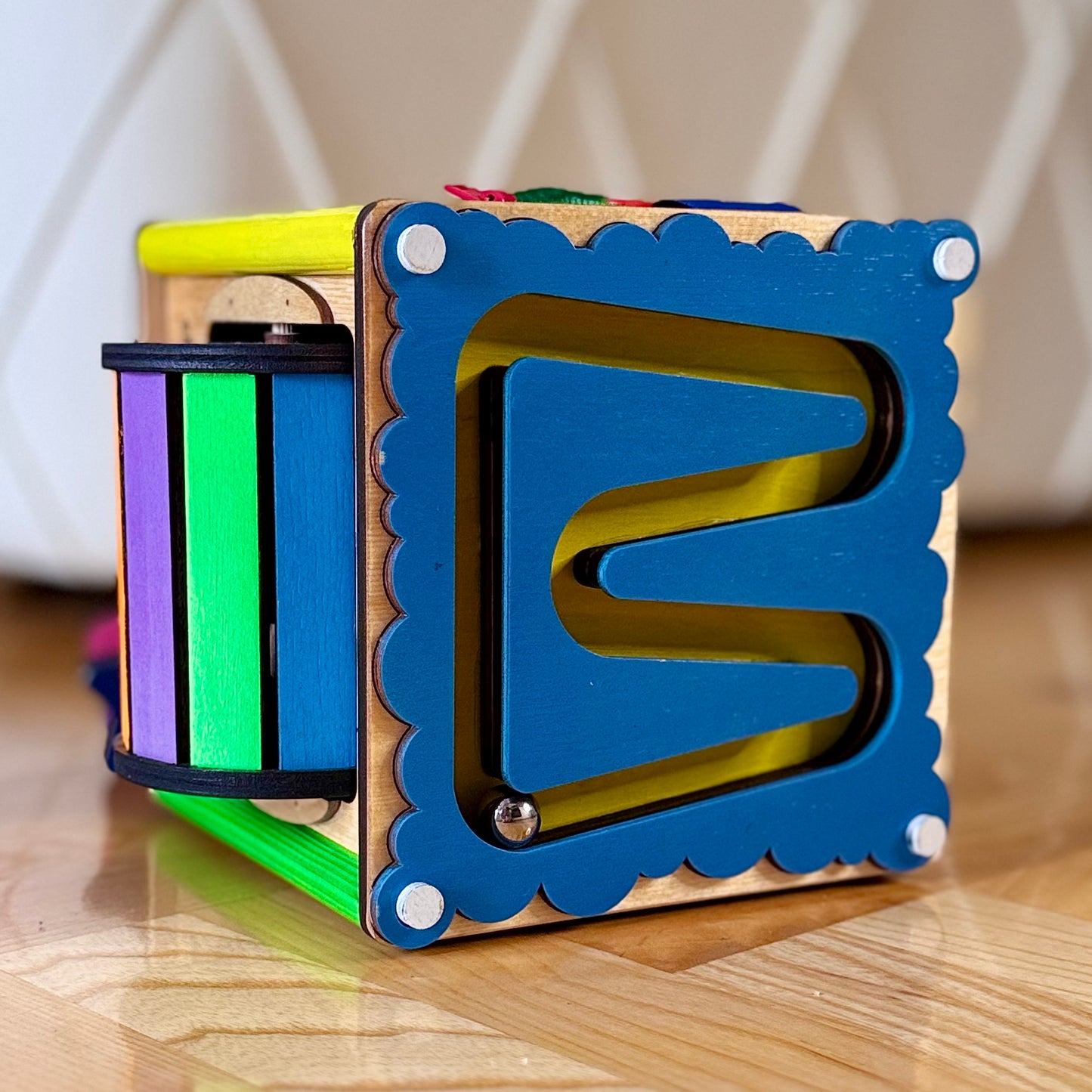 Montesori kocka Babysmart 20x20x16 cm