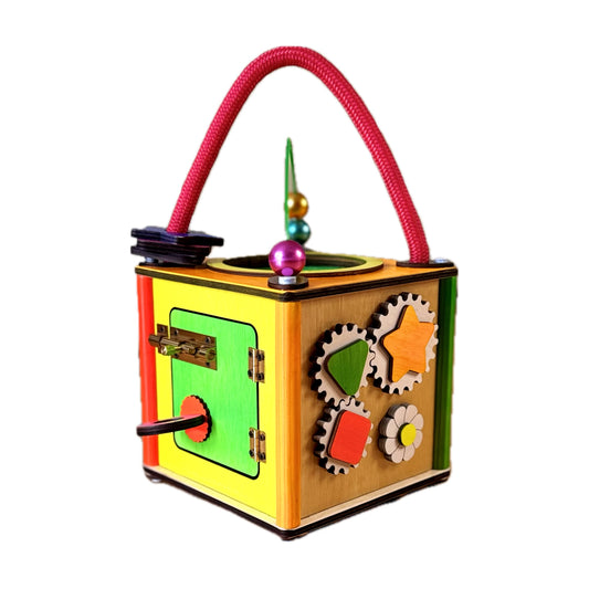 Montesori kocka Babysmart 20x20x16 cm