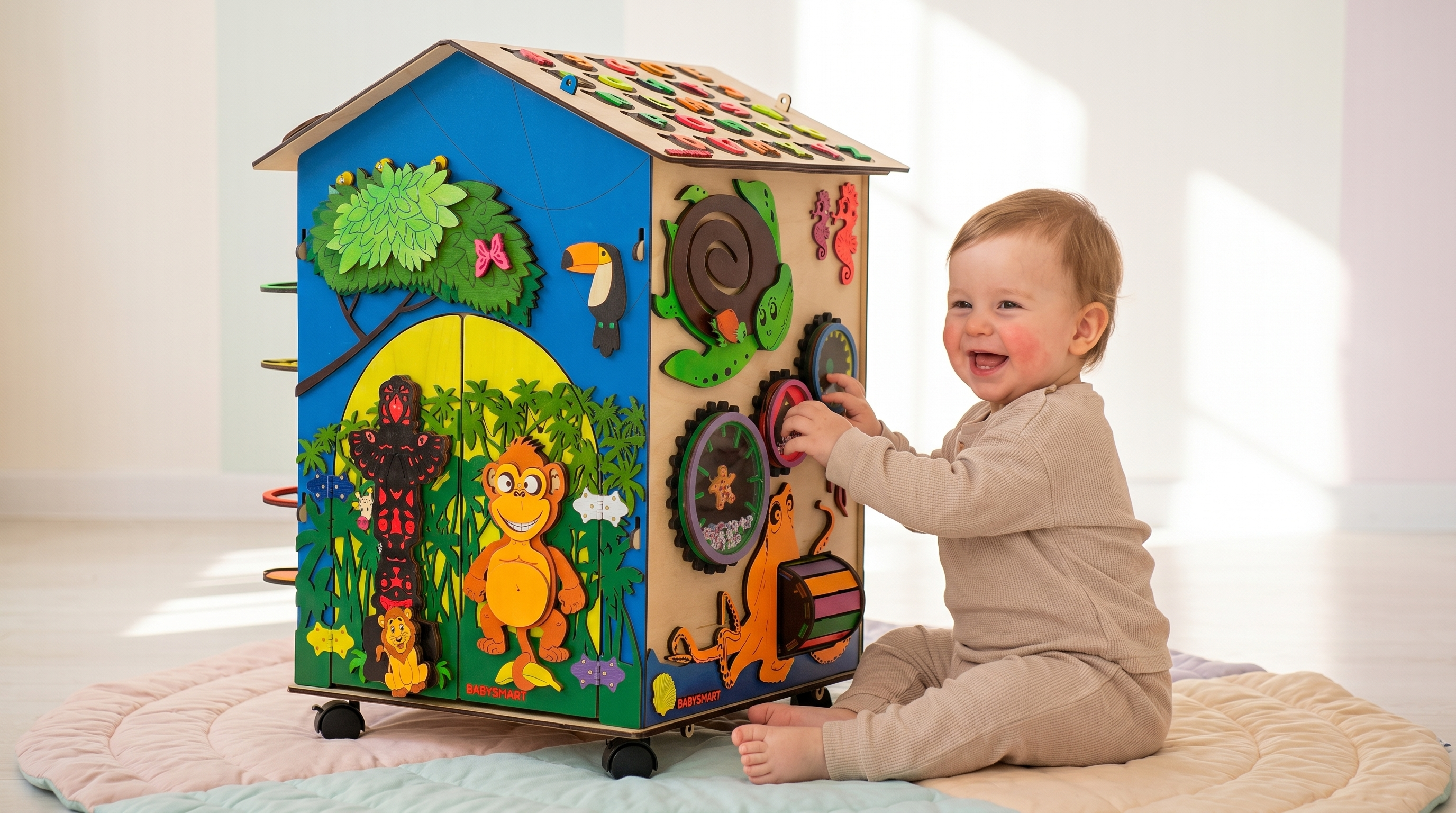 Drvene igračke za decu | Montesori kućica | Babysmart Srbija